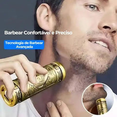 Mini Barbeador Recarregável  USB Buddha