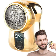 Mini Barbeador Recarregável USB Display